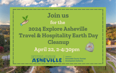 Explore Asheville Travel & Hospitality Earth Day Cleanup